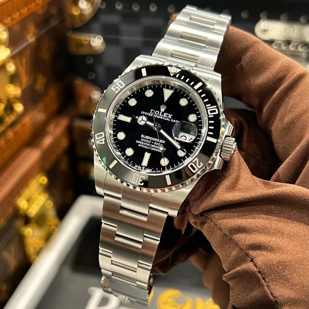 ROLEX SUBMARINER SILVER BLACK SALMAN KHAN EDITION