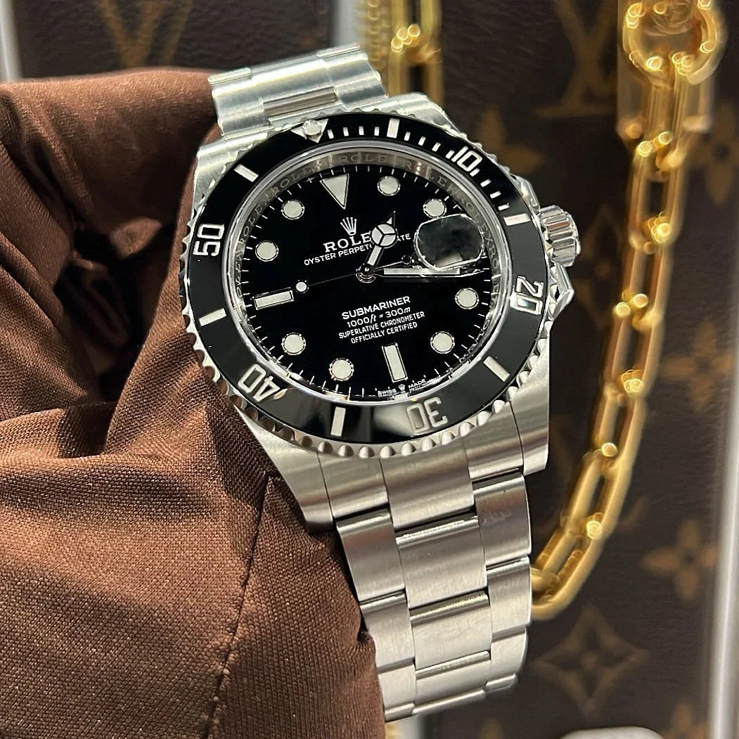 ROLEX SUBMARINER SILVER BLACK SALMAN KHAN EDITION
